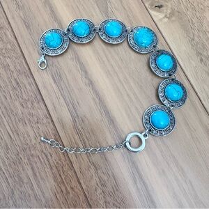 Round Turquoise Color Bracelet
